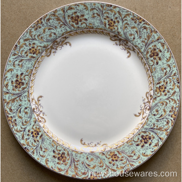 Decal Porselein Salad Plates